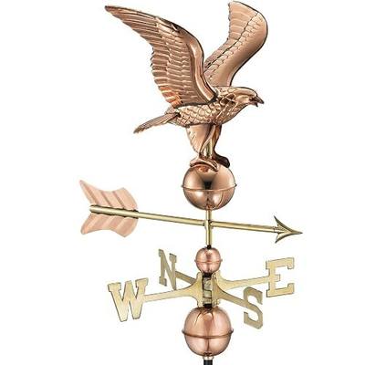 Good Directions American Eagle Weathervane, Pure Copper