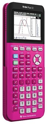 Texas Instruments TI-84 Plus CE Color Graphing Calculator, Positively Pink