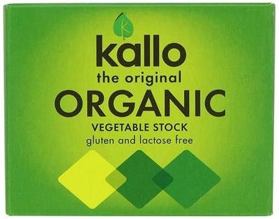 (2 Pack) - Kallo - Organic Vegetable Stock Cubes | 66g | 2 Pack Bundle