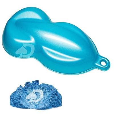 Light Blue Mica Powder Breaking Blue Pearl 25g | Blue Pearl Pigment Powder for Auto Paint | Resin Pigment Powder | Non-Toxic Mica Powder for Paint, Epoxy, Resin, Nail Polish, Arts & Crafts
