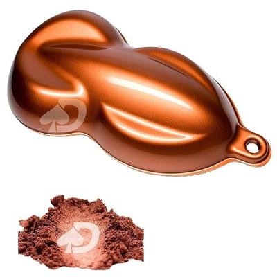 Red Bronze Mica Powder "Satin Blaze Pearl 25g" | Red Bronze Pearl Pigment Powder for Auto Paint | Resin Pigment Powder | Non-Toxic Mica Powder for Paint, Epoxy, Resin, Nail Polish, Arts & Crafts