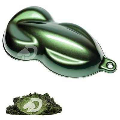 Green Mica Powder "Pinetop Pearl 25g" | Green Pearl Pigment Powder for Auto Paint | Resin Pigment Powder | Non-Toxic Mica Powder for Paint, Epoxy, Resin, Nail Polish, Arts & Crafts
