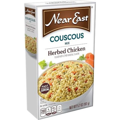 Near East Couscous Mix, Herbed Chicken, 5.7oz Box