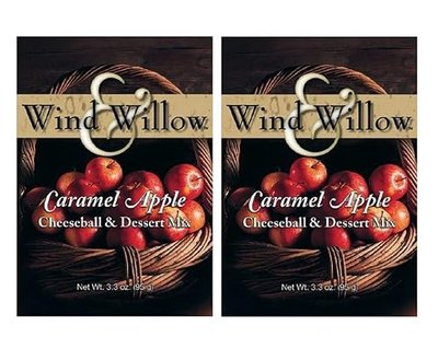 Wind & Willow Sweet Cheeseball and Dessert Mix - 3.5 Oz. (2-pack) (White Chocolate Cherry)