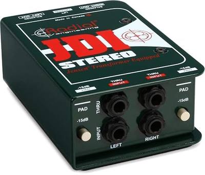 Radial JDI Stereo Premium Passive DI - DI Box