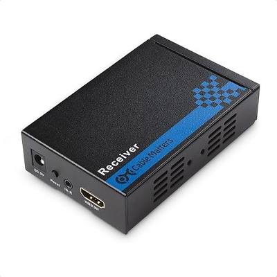 Cable Matters Receiver Box for Wall Mount HDMI Extender, up to 300ft | TCP/IP, 1080p, 1-to-Many Setup, Model 103002R, Compatible with Model 103002