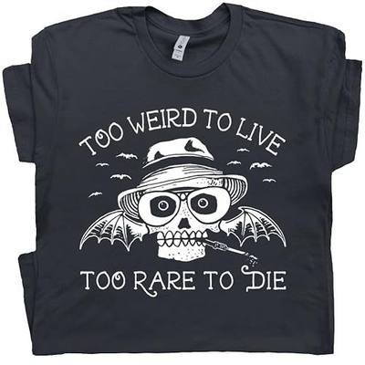 Hunter S Thompson T Shirt Cool Book Weird Fear and Loathing Las Vegas Tee