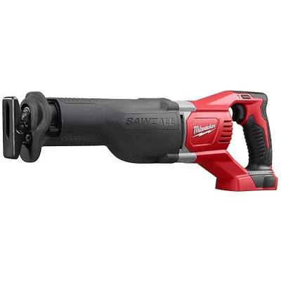 Milwaukee 2621-20 M18 18V Lithium Ion Cordless Sawzall 3,000RPM Reciprocating Saw with Quik Lok Blade Clamp and All Metal Gearbox (Bare Tool)