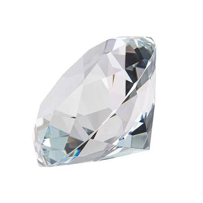 LONGWIN Crystal Faceted Diamond Paperweight Wedding Favor Home Decor