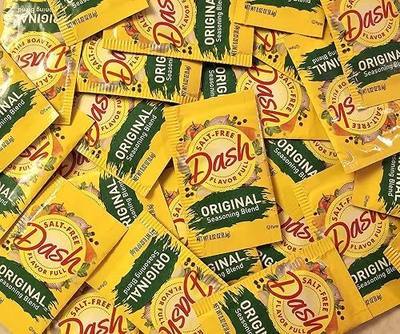 Mrs. Dash Original Blend Seasoning Blend, Salt Free, No MSG, 02 Oz, 50 Packets