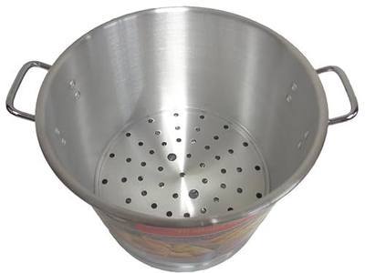 24 Qt Tamale Steamer Vaporera Stock Pot Premium Aluminum Tamalera 6 Gallons
