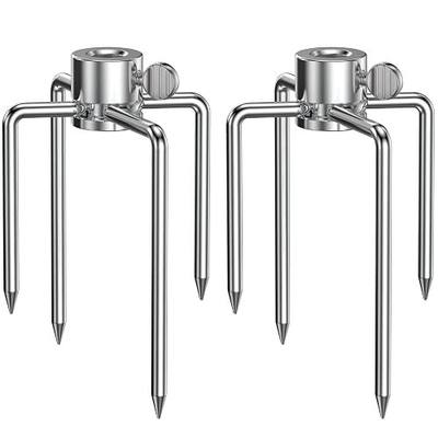 Onlyfire 6004 Grill Rotisserie Meat Forks(1-Pair)- Fits 5/16 Inch Square Spit Rods