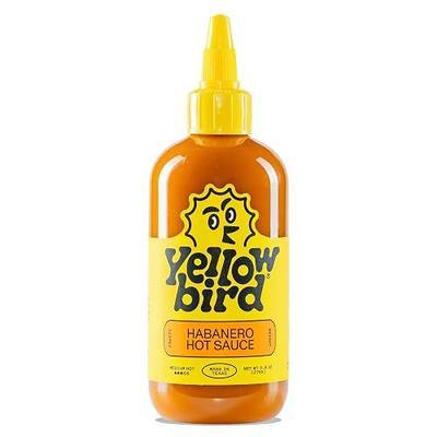 Yellowbird® Classic Habanero Hot Sauce 9.8 oz. Pantry Size (Medium Hot | 1 Bottle | Made in Texas)