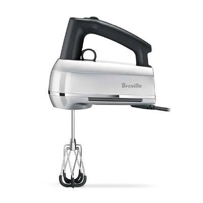 Breville BHM800SIL Handy Mixer for Baking, Silver | Mix confidently with 9 speed settings plus boost for precise control from gentle folding to high-speed whipping