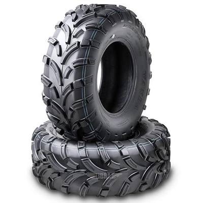 WANDA ATV UTV Tires 25x10-12 25x10x12 6-Ply Light Mud Tires, Set 2-10244