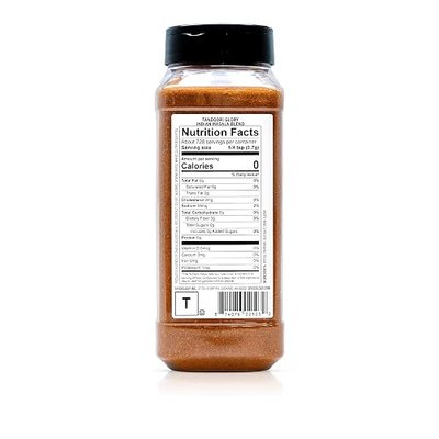 Spiceology - Tandoori Glory - Indian Masala Blend - Curry Spices and Seasonings - Use On: Chicken, Vegetables, Lamb, Marinades, Pork, Seafood, Nuts, Beef, Tofu - 18 oz | Curry Spice Blend, Use On: Chicken, Vegetables, Lamb, Marinades, Pork, Seafood, Nuts, Beef, Tofu