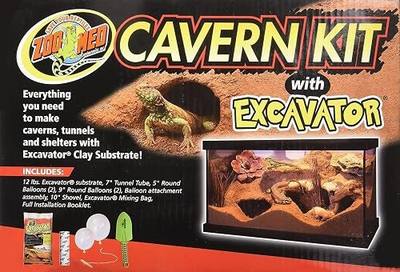 Zoo Med Cavern Kit with Excavator