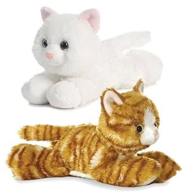 Bundle of 2 Aurora Plush Cats - 8" Molly and Sugar Too