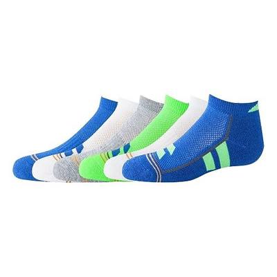 GOLDTOE Boys' Ultra Tec No Show Socks, 6-Pairs