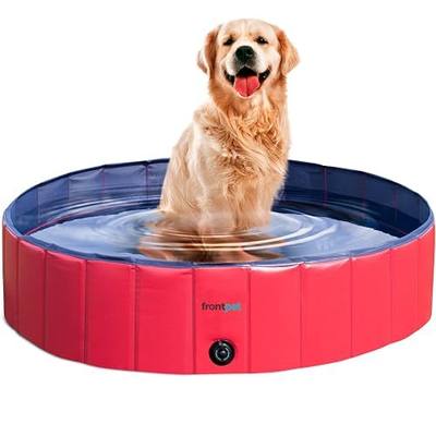 Foldable Dog Pool - Collapsible Pet Pool, Bathing Tub and Kiddie Pool, Perfect for Small, for Medium and for Large Dogs (Small - Extra Large)