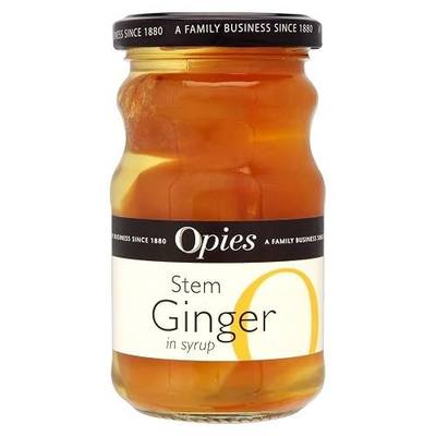 Opies Stem Ginger in Syrup (280g) - Pack of 2