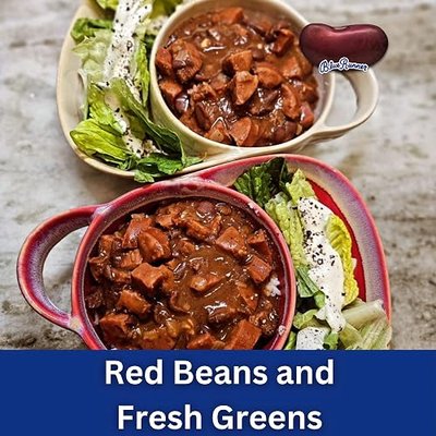 Blue Runner—Creole Cream Style Red Beans 16 oz Can (Pack of 12)—No Salt Added—Slow Cooked and Authentic Creole Kidney Beans