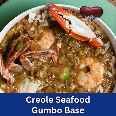 Blue Runner—Creole Seafood Gumbo Base—25 Ounce Can (Pack of 6)—A Rich, Flavorful and Authentic Creole Classic—An Instant Meal, Just Add Meat