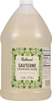 Roland Foods Cooking Wine, Sauterne, 128 Ounce, Pack of 1