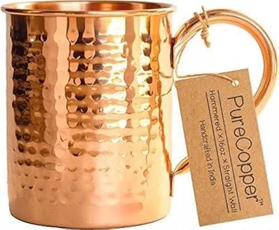 MEKBOK 12oz Stainless Steel Moscow Mule Mug, Hammered Metal Moscow Mule Cup with Handle, Food Grade Anti-Rust Cocktail Tumbler for Cold Drinks Beer Wine Home Bar Party Wedding Holiday Gifts