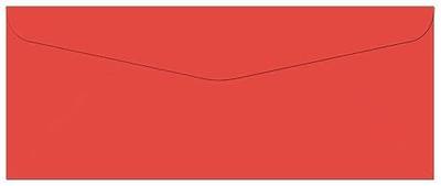 Note Card Cafe Colored Letter Envelopes #10 | Red | 1000 Pack | 9.5 x 4.125 in | Standard Gummed Seal | for Business, Letters, Greeting Cards, Thank You Notes, Mailing Invitations, Documents