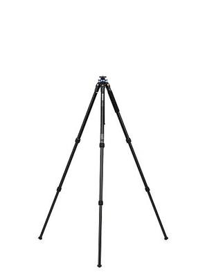 Benro Mach3 Aluminum Series 2 Tripod, 3 Section, Twist Lock Legs, Monopod Conversion, Twist Lock Legs, 15.2" Maximum Height, 26.5 lb. Load Capacity- Black (TMA27A)