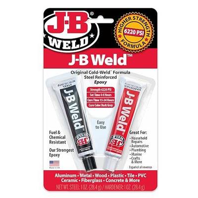 J-B Weld 8265S Cold Weld Steel Reinforced Epoxy with Hardener, 2 oz (1)