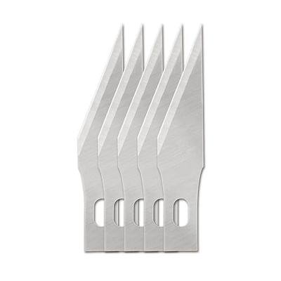 Fiskars Standard Blades for Precise Starts and Slicing Lightweight Materials, 360 Swivel Blade for Curves and Tight Patterns, No.11, 5 Pack