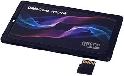 micro8 microSD Memory Card Holder - Color Wave Edition 2-Pack (Ultra Thin Credit Card Size case, writable Label)