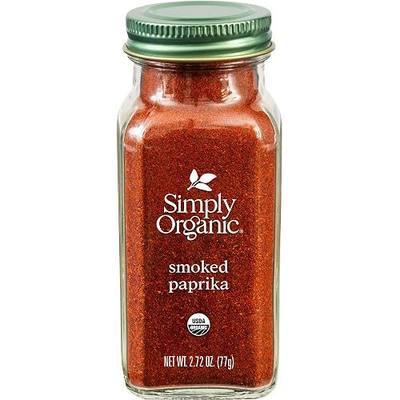 Simply Organic, Paprika Smoked Organic, 2.72 Ounce