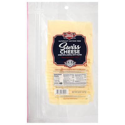 Dietz & Watson Pre-Sliced Swiss Cheese, 8 oz