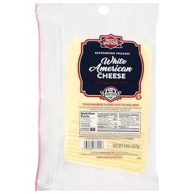 Dietz & Watson Pre-Sliced American White Cheese, 8 oz