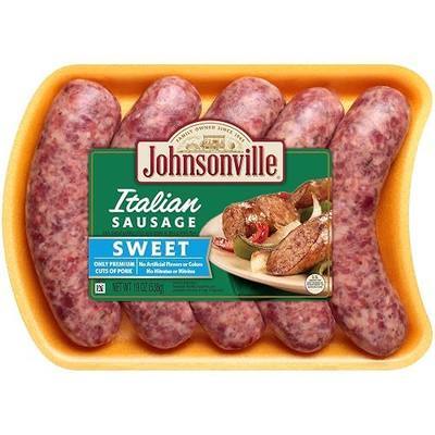 Johnsonville Sweet Italian Pork Sausage Links, 19 oz (5 Count) Refrigerated