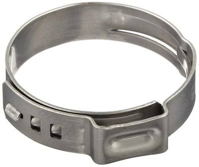 Size 7/8" (22.6 mm, Oetiker Stepless Ear Clamps, 100-Pack Single Ear Hose Clamps (100)