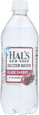 Hals New York, Seltzer Black Cherry, 20 Fl Oz