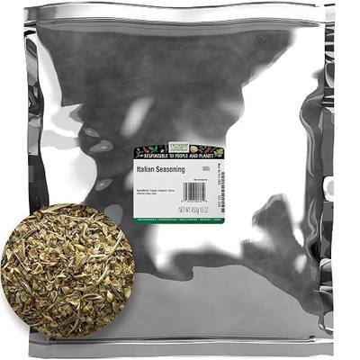 Frontier Co-op Italian Seasoning 1lb - Bulk Dried Oregano, Thyme, Rosemary, Basil, Sage and Marjoram - Wholesale Spices and Seasonings