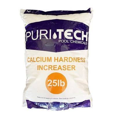 Puri Tech Pool Chemicals Calcium Hardness Increaser Plus – Increases Calcium Hardness Levels & Helps Prevent Corrosion and Staining - 94% Calcium Chloride– 25 lb