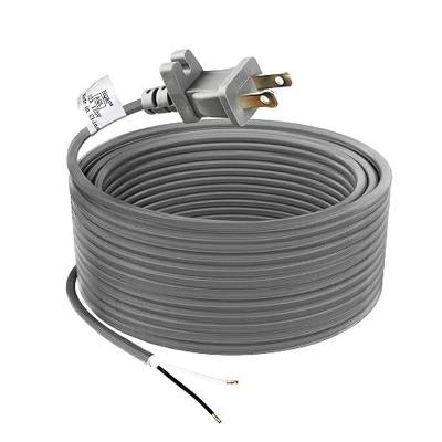 HQRP 36ft Shark Vacuum Power Cord Replacement, Compatible with Navigator Lift-Away Pro NV355 NV356 NV357 & Rotator NV501 NV502 NV450, UL Listed, Polarized Plug