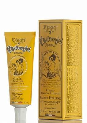 Feret Parfumeur Le Hyalomiel Gel Moisturizer – Rose Poudré – Hydrating Skincare with Organic Honey – Soothing Gel for Dry, Cracked Hands, Feet & Skin – Made in France – 50ml / 1.7oz