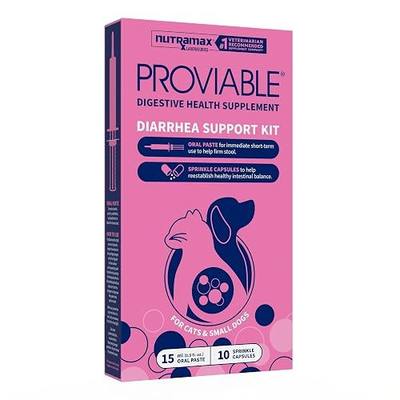 Nutramax Proviable Probiotics, Diarrhea Support Kit for Dogs & Cats