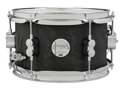 PDP By DW Black Wax Maple Snare Drum 6x10