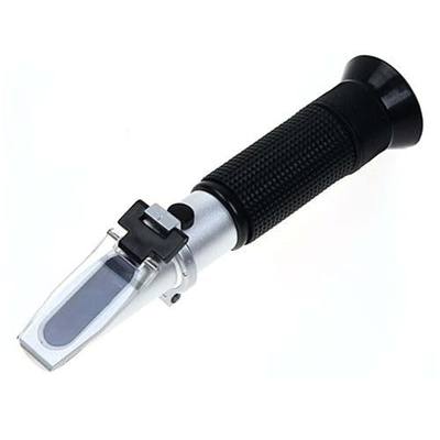 ADE Advanced Optics RHB-10ATC-1 0-10% ATC Brix Refractometer | Handheld Brix Meter for Maple Sap, Syrup Testing, CNC Coolant and Cutting Fluid Measurement with Aluminum Body, Pipette Included Set Kit