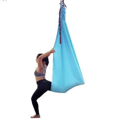Deluxe Pilates & Yoga Flying Swing Aerial Hammock - Silk Fabric (5mx2.8m)