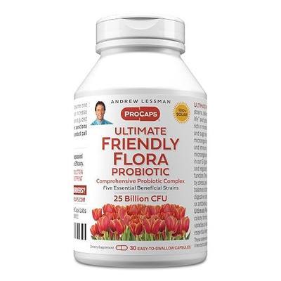 Andrew Lessman ProCaps Probiotic 25 Billion CFU 30 Capsules for Women & Men
