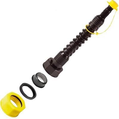 Gas Spout - Replacement Spout and Cap for Pre 2009 Gas Cans and Water Jugs (White Set or Black Set)